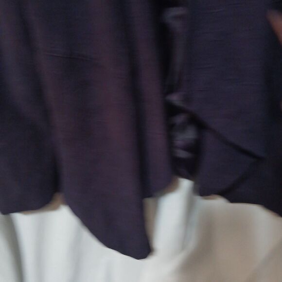 investments womens purple cardigan purple open front soft size 16 - Picture 3 of 7